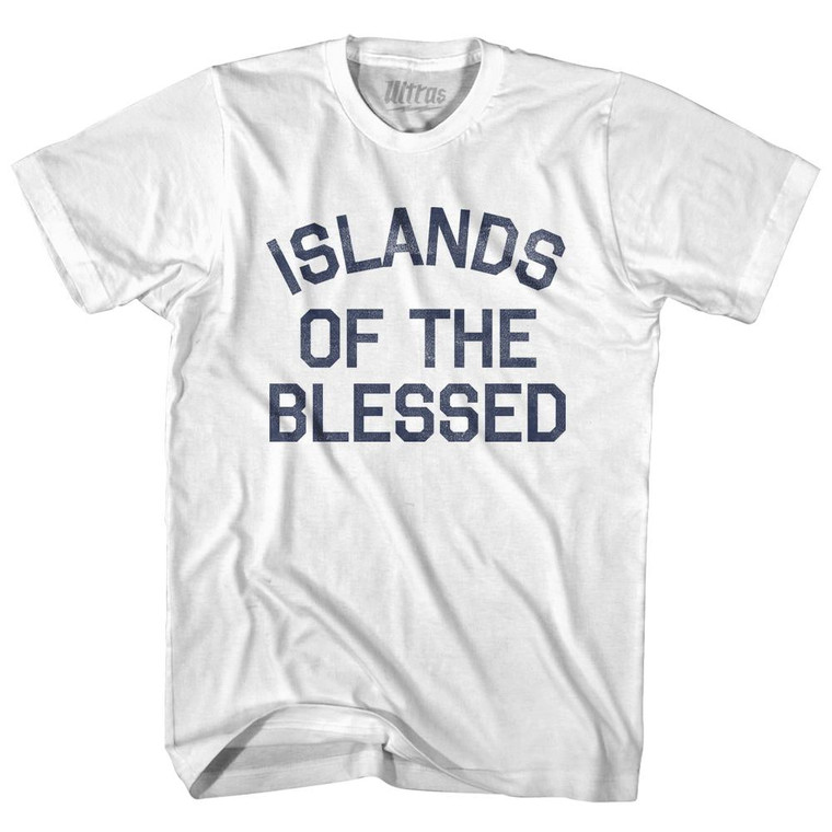 Islands Of The Blessed Adult Cotton T-Shirt - White