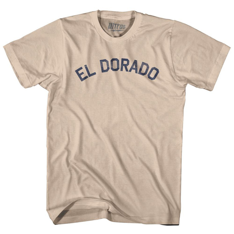 El Dorado Adult Cotton T-Shirt - Creme
