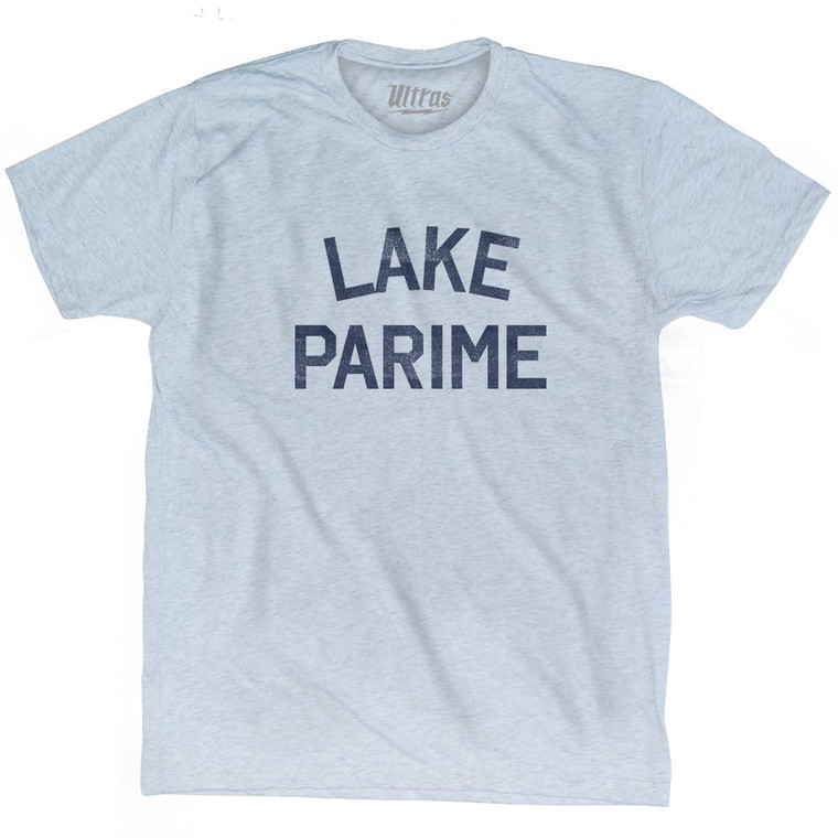 Lake Parime Adult Tri-Blend T-Shirt - Athletic White