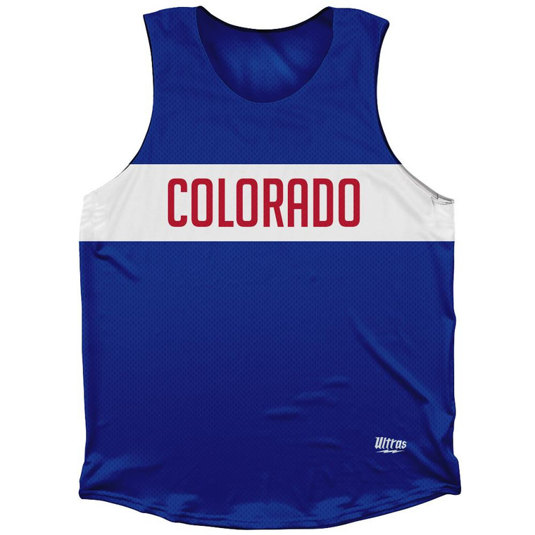 Colorado Finish Line Athletic Tank Top - Blue