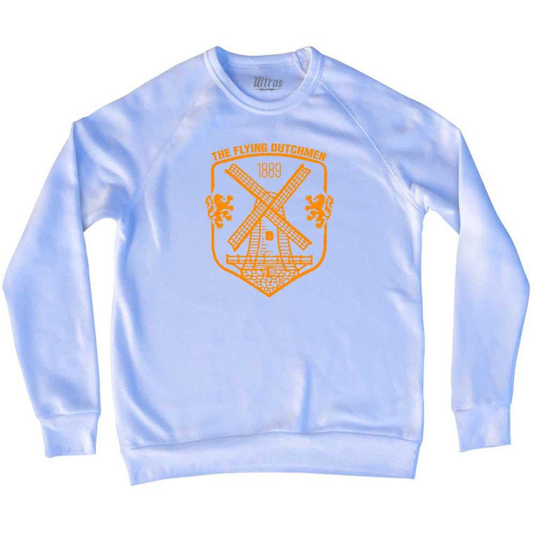 Netherlands Holland The Flying Dutchmen soccer Adult Tri-Blend Sweatshirt - White