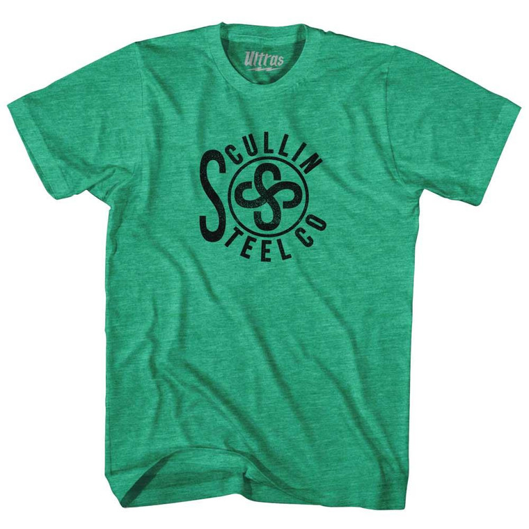 Scullin Steel Co Adult Tri-Blend T-Shirt - Heather Green