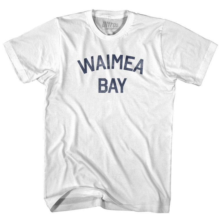 Waimea Bay Youth Cotton T-Shirt - White