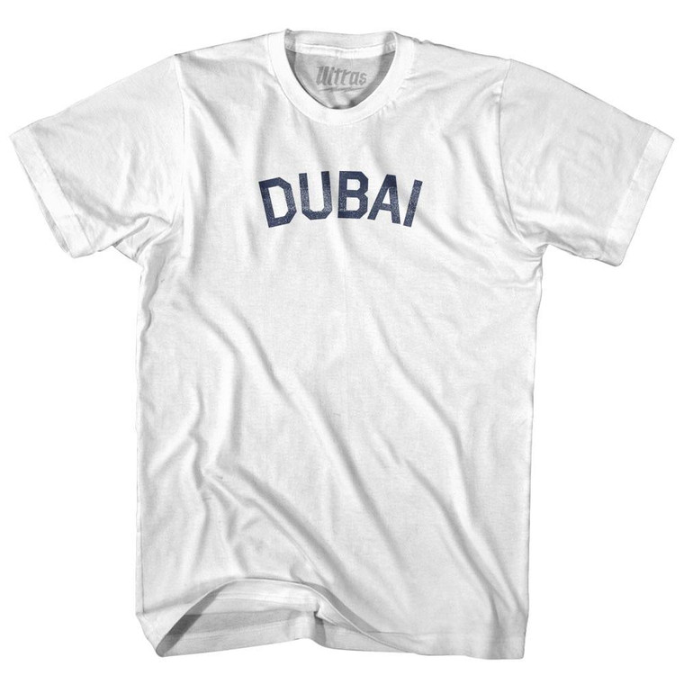Dubai Adult Cotton T-Shirt - White
