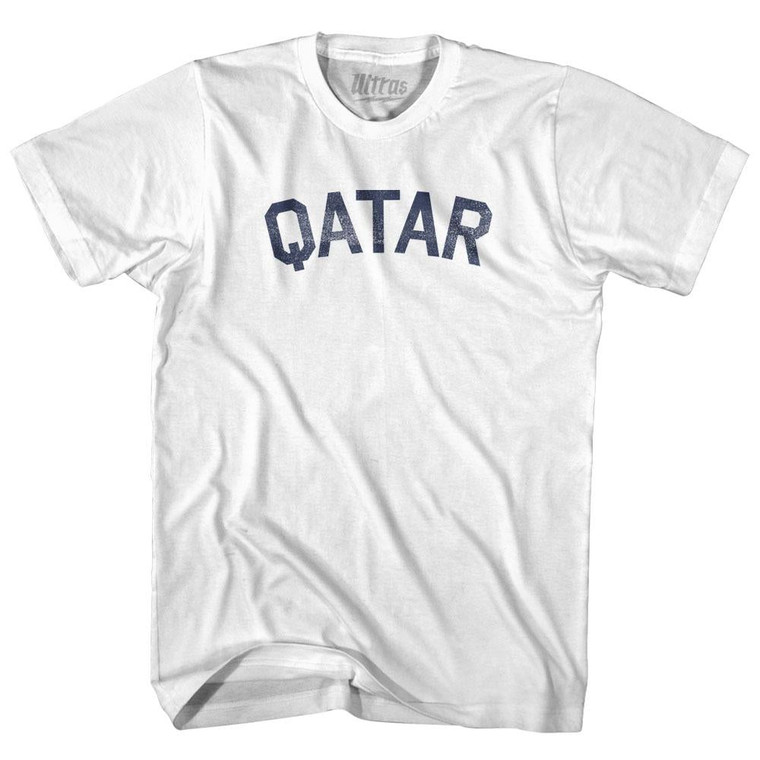 Qatar Youth Cotton T-Shirt - White