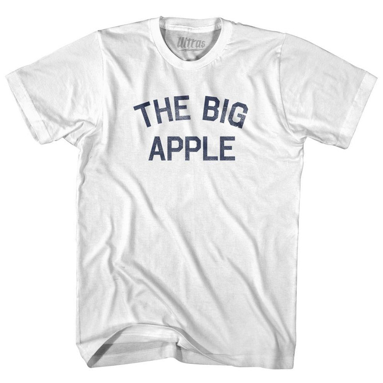 The Big Apple Womens Cotton Junior Cut T-Shirt - White