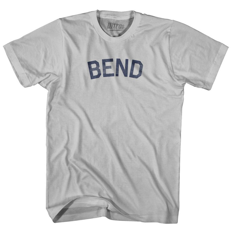 Bend Adult Cotton T-Shirt - Cool Grey