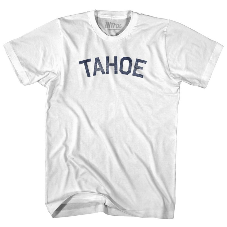 Tahoe Womens Cotton Junior Cut T-Shirt - White