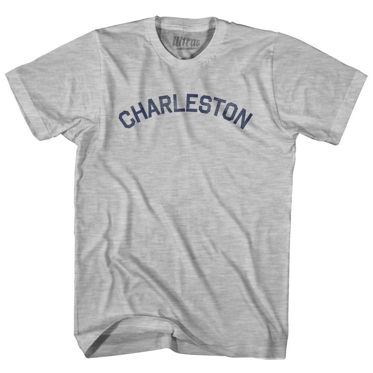 Charleston Adult Cotton T-Shirt - Grey Heather
