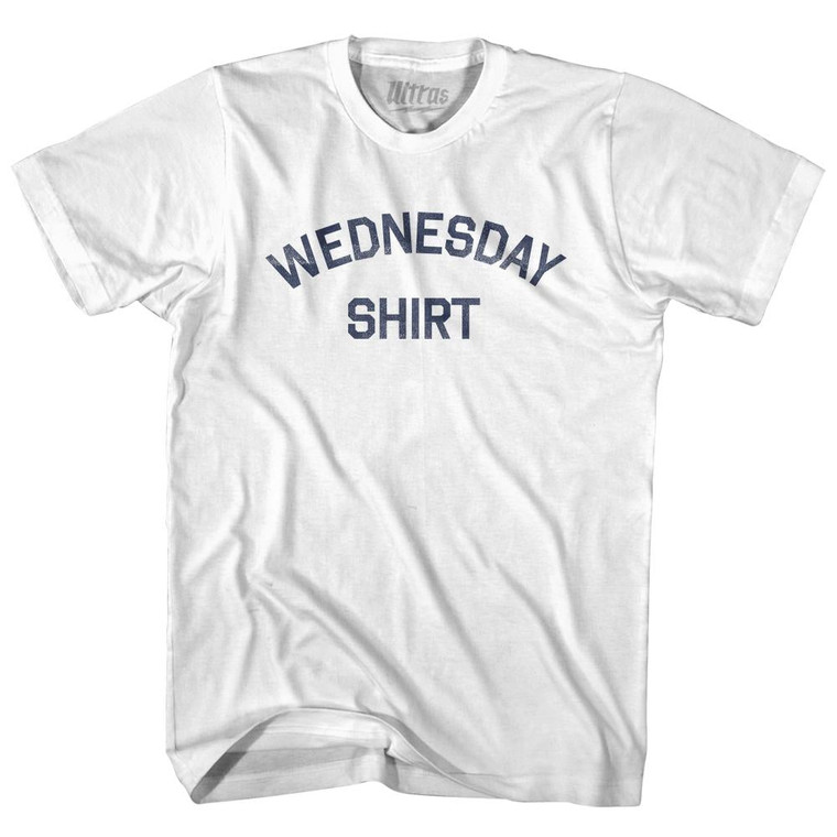 Wednesday Shirt Adult Cotton T-Shirt - White