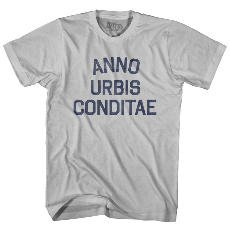 Anno Urbis Conditae Adult Cotton T-Shirt - Cool Grey