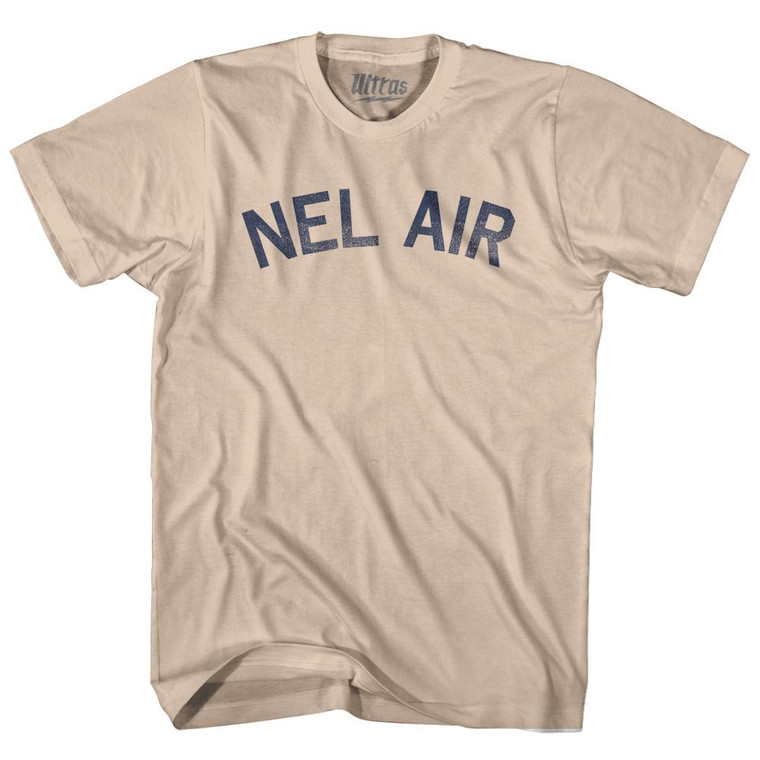 Nel Air Adult Cotton T-Shirt - Creme