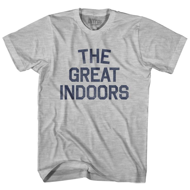 The Great Indoors Womens Cotton Junior Cut T-Shirt - Grey Heather