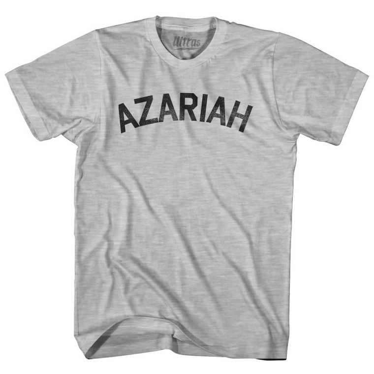 Azariah Adult Cotton T-Shirt - Grey Heather