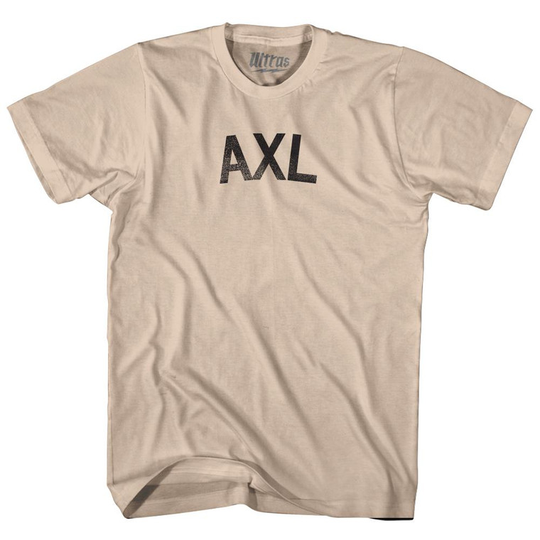 Axl Adult Cotton T-Shirt - Creme