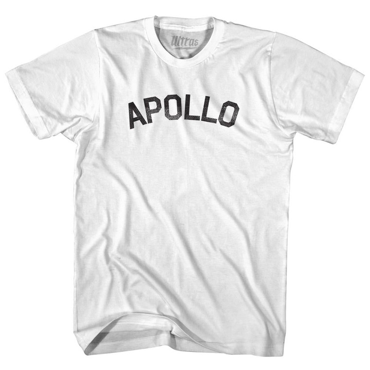 Apollo Womens Cotton Junior Cut T-Shirt - White