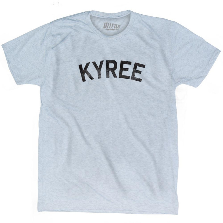 Kyree Adult Tri-Blend T-Shirt - Athletic White