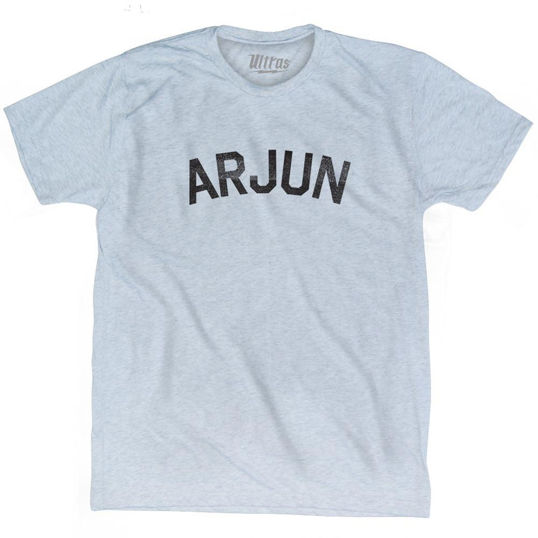 Arjun Adult Tri-Blend T-Shirt - Athletic White