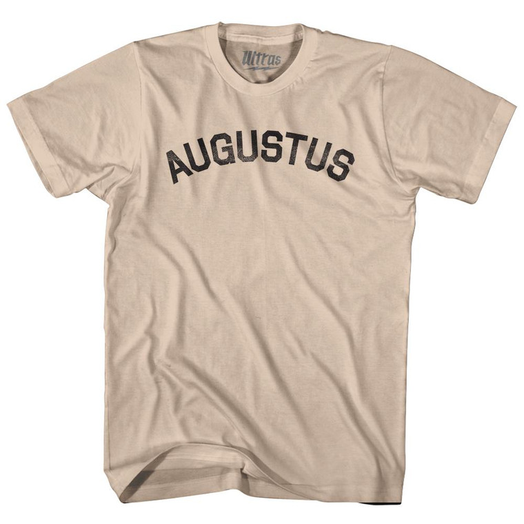 Augustus Adult Cotton T-Shirt - Creme