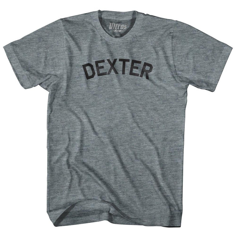 Dexter Womens Tri-Blend Junior Cut T-Shirt - Athletic Grey