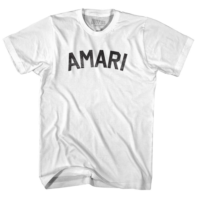 Amari Womens Cotton Junior Cut T-Shirt - White