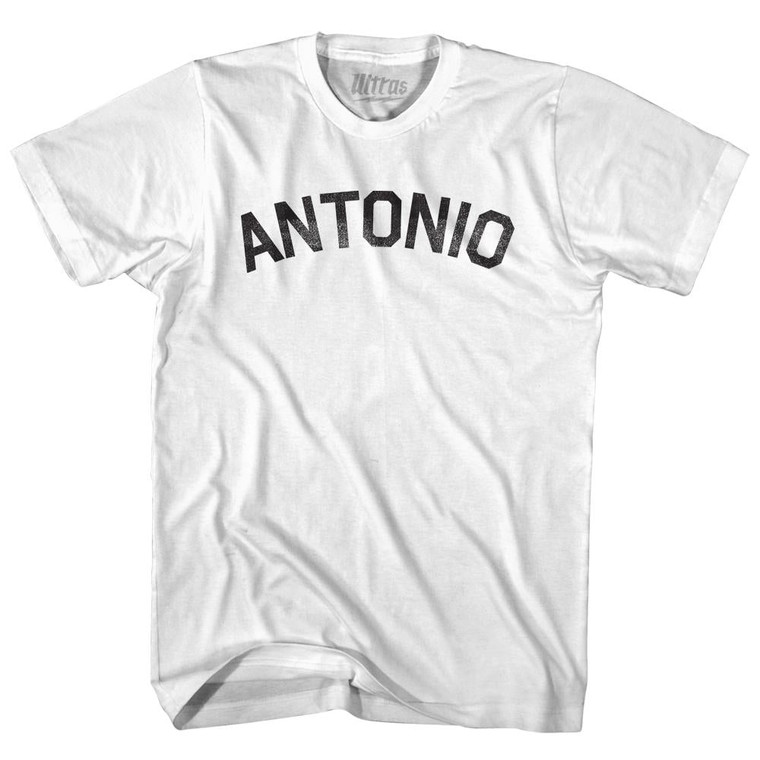 Antonio Womens Cotton Junior Cut T-Shirt - White