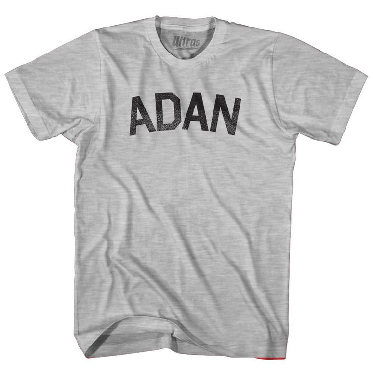 Adan Adult Cotton T-Shirt - Grey Heather