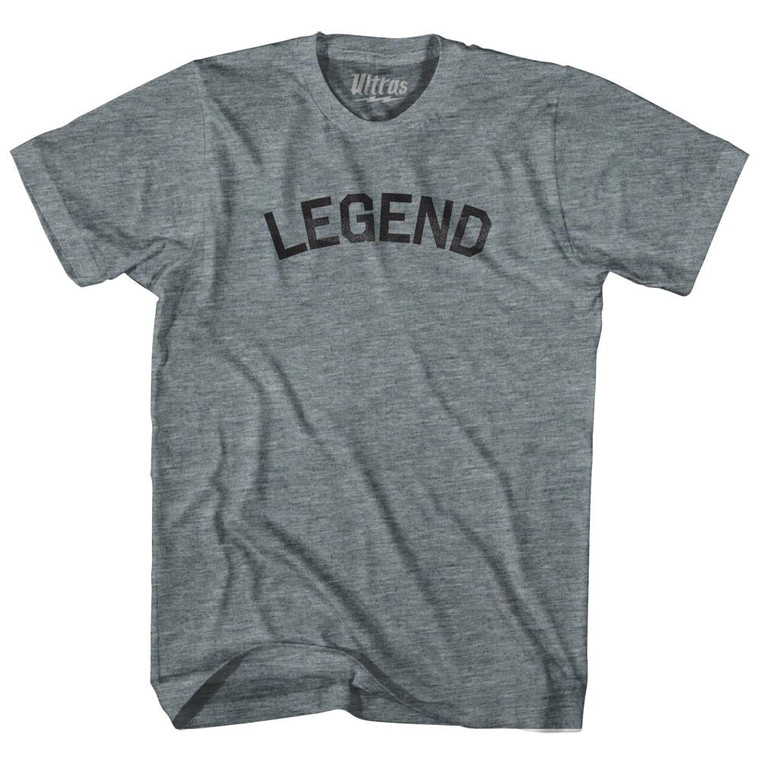 Legend Adult Tri-Blend T-shirt - Athletic Grey