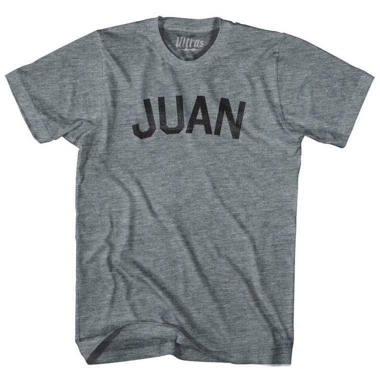 Juan Adult Tri-Blend T-shirt - Athletic Grey