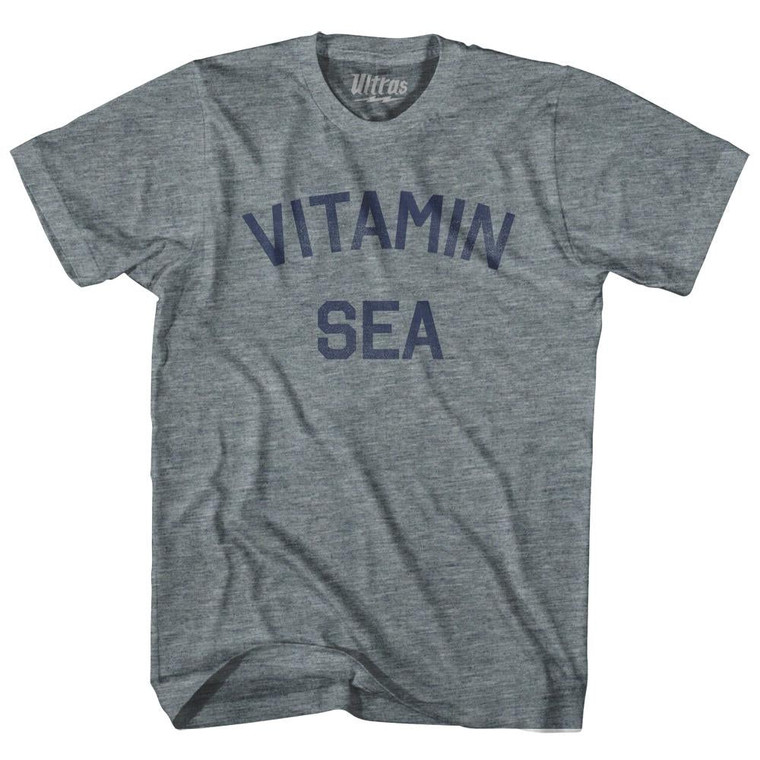 Vitamin Sea Adult Tri-Blend T-Shirt - Athletic Grey