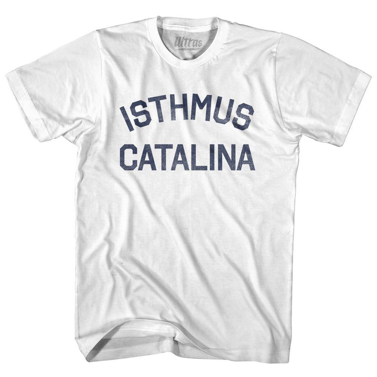 Isthmus Catalina Womens Cotton Junior Cut T-shirt - White
