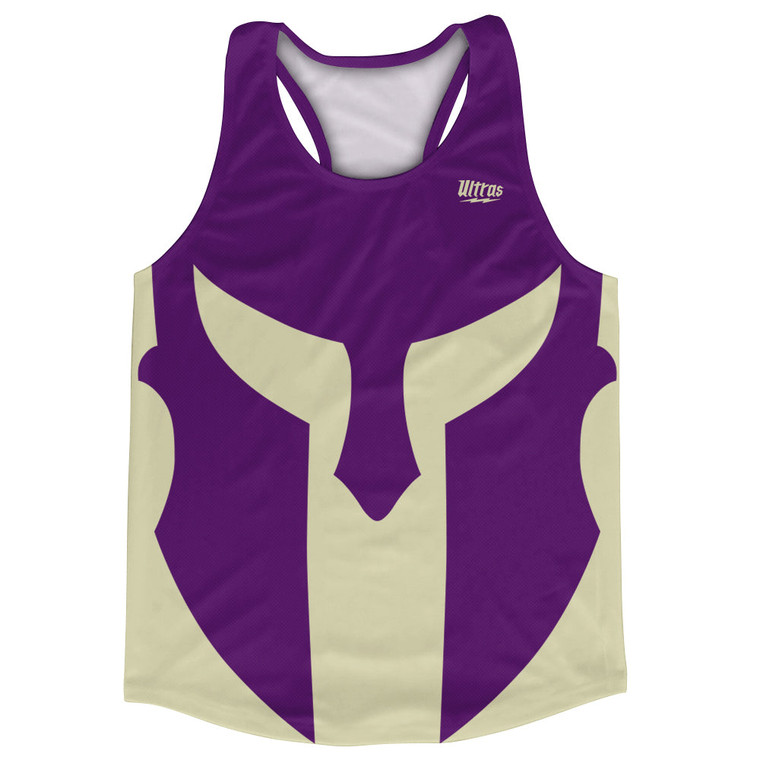 Spartan Running Track Tops Made In USA - Purple Medium And Vegas Gold