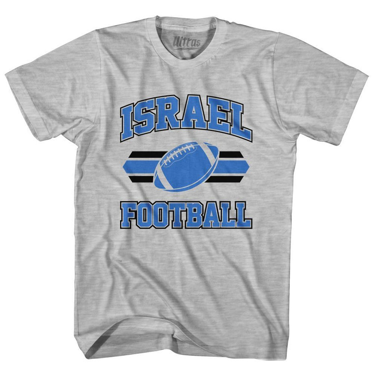 Israel 90's Football Team Adult Cotton - Grey Heather