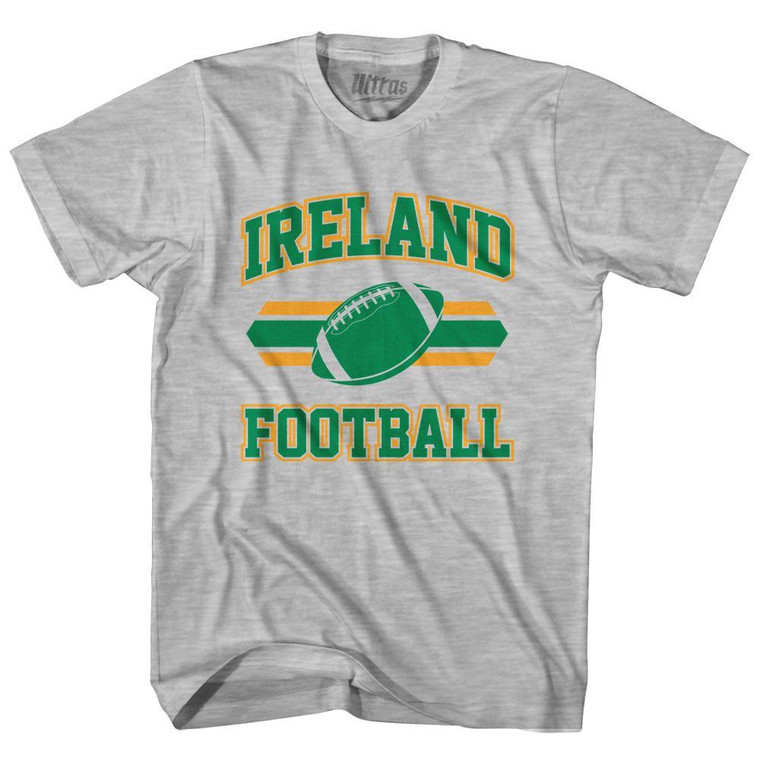 Ireland 90's Football Team Adult Cotton - Grey Heather