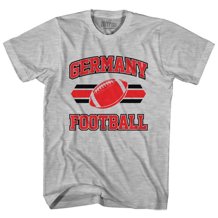 Germany 90's Football Team Youth Cotton - Grey Heather