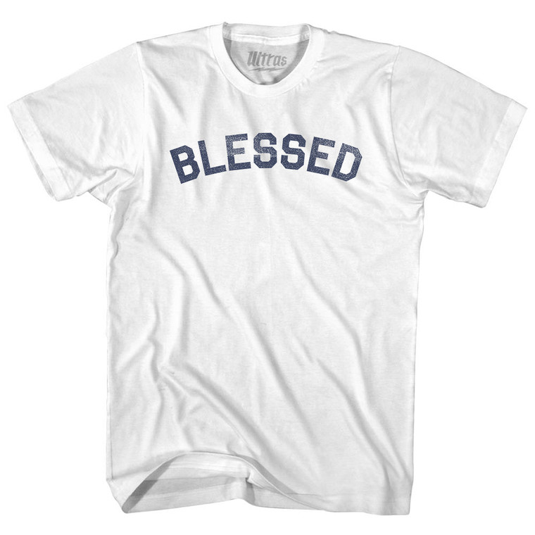 Blessed Youth Cotton T-shirt - White