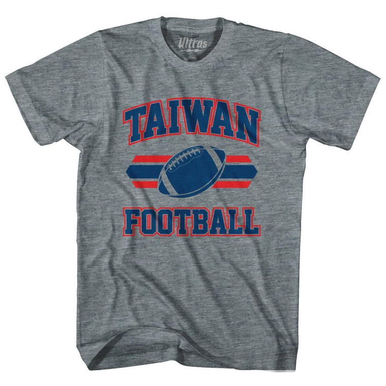 Taiwan 90's Football Team Adult Tri-Blend - Athletic Grey