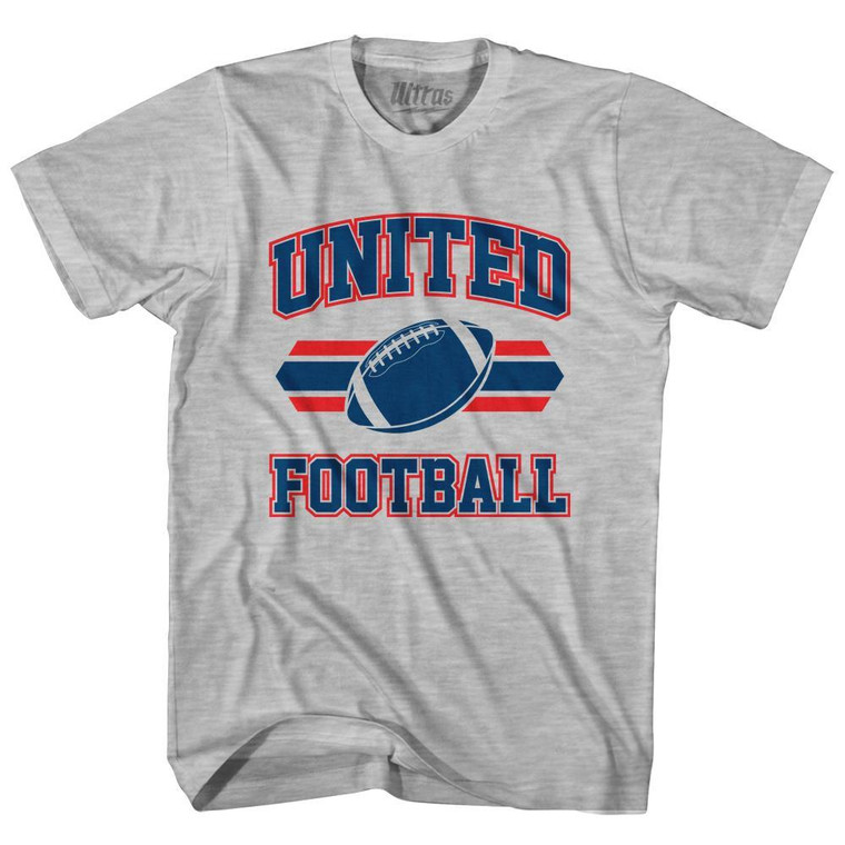 United States 90's Football Team Youth Cotton - Grey Heather
