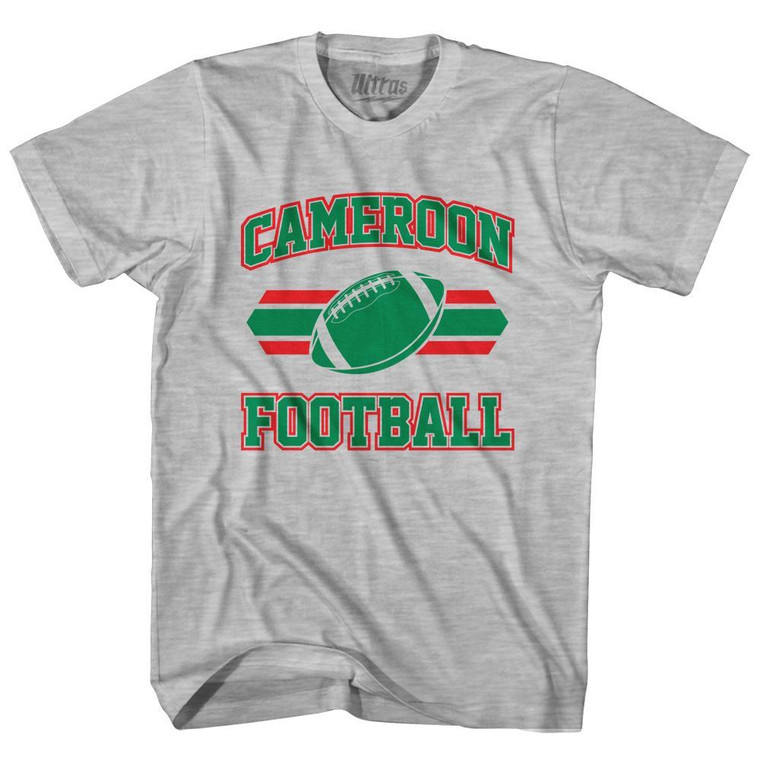 Cameroon 90's Football Team Adult Cotton - Grey Heather