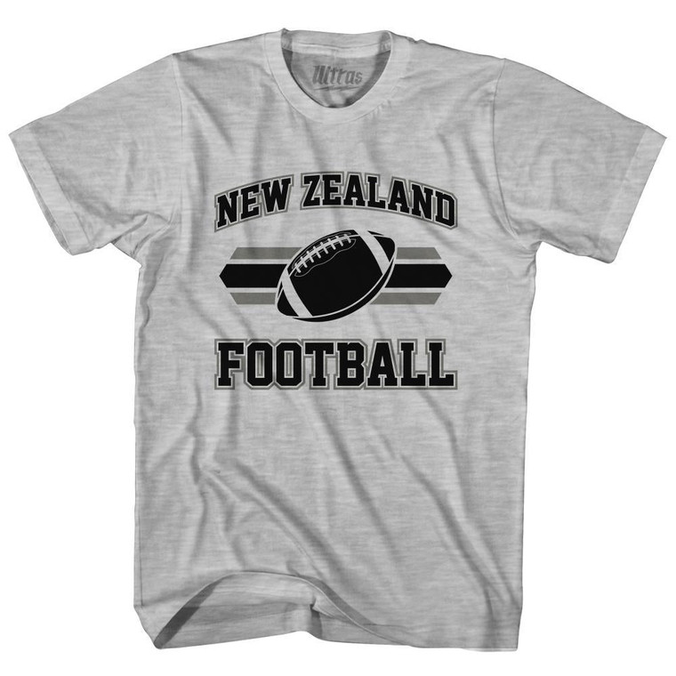 New Zealand 90's Football Team Youth Cotton - Grey Heather