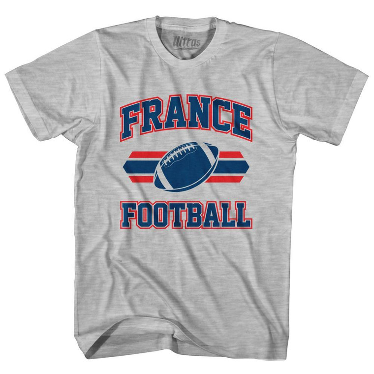 France 90's Football Team Youth Cotton - Grey Heather