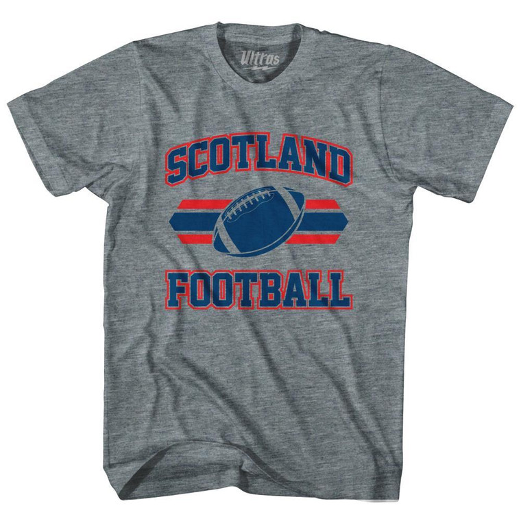 Scotland 90's Football Team Youth Tri-Blend - Athletic Grey