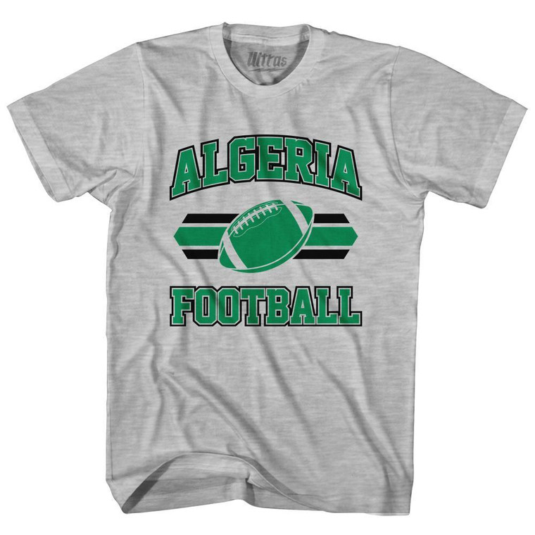 Algeria 90's Football Team Youth Cotton - Grey Heather