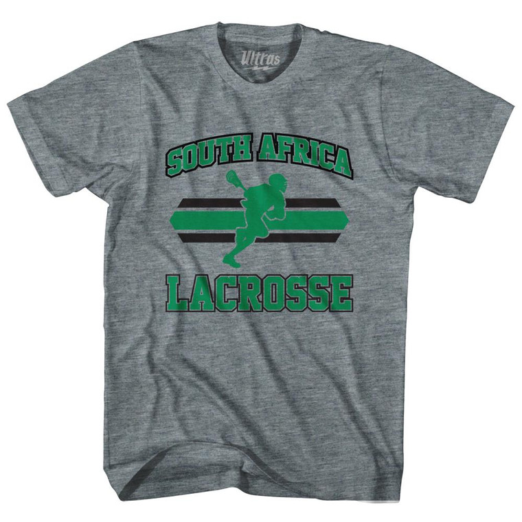 South Africa 90's Lacrosse Team Tri-Blend Youth T-shirt - Athletic Grey