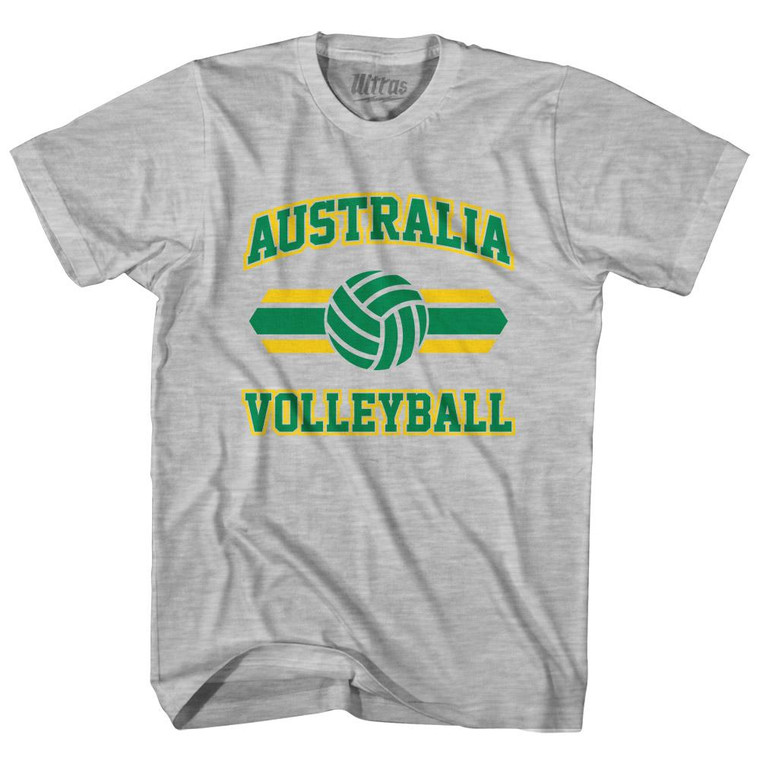 Australia 90's Volleyball Team Cotton Youth T-Shirt - Grey Heather