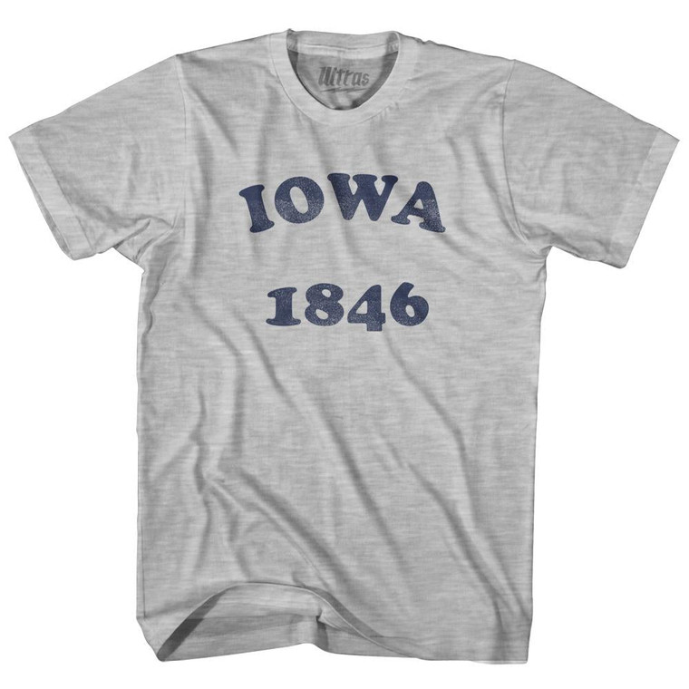 Iowa State 1846 Youth Cotton Vintage T-Shirt - Grey Heather