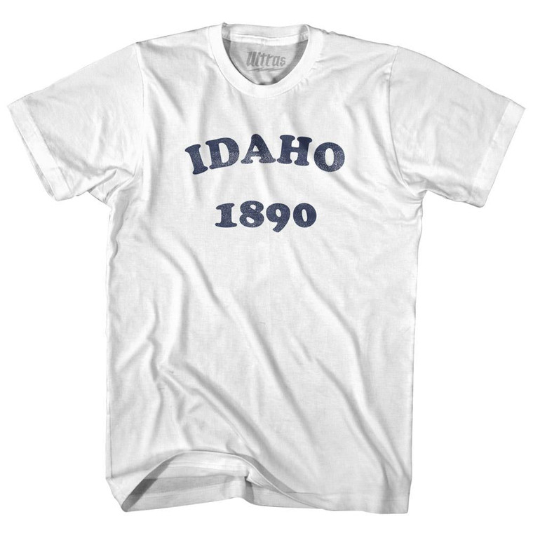 Idaho State 1890 Youth Cotton Vintage T-shirt - White