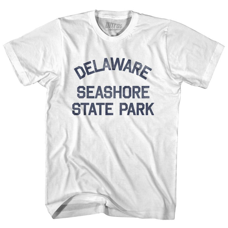 Delaware Delaware Seashore State Park Youth Cotton Vintage T-shirt - White