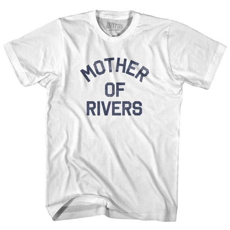 New Hampshire Mother of Rivers Nickname Womens Cotton Junior Cut T-Shirt - White