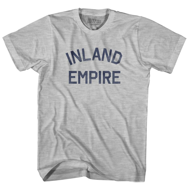 Illinois Inland Empire Nickname Adult Cotton T-Shirt - Grey Heather